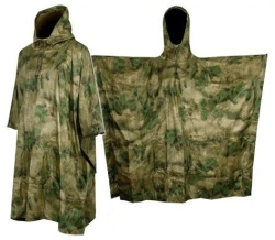 Cloak cape (poncho) for military personnel, camouflaged colours "Moss" (technical name "Forest-3") and "Digit".