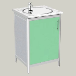 Single door sink cabinet model MA-1
