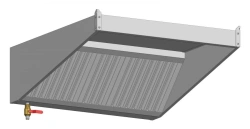 Wall-mounted fume cupboard 1200x1100x350 (with assembly kit)