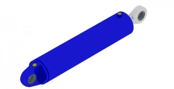 Hydraulic cylinder 1215.00.00.00.00 (160x70-710 (-360, -200), mm), 16MPa
