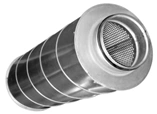 Sound attenuators for circular ducts SCr
