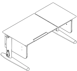 Universal transformable table of model SUT.34-01