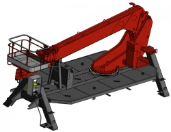 Self-propelled boom lift with working platform PSS-131.22E