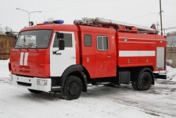 Fire tanker truck ??-(2,0-4,0)-40/4 on chassis KAMAZ 4308