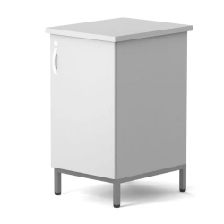 Stationary cabinet with shelf, TS-2