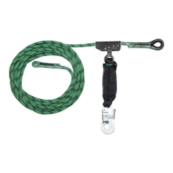 Personal protective equipment against falling from height. Slider type personal protective equipment on flexible anchor line mod
