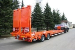 Low-loading tandem axle semitrailers, com. nam. 9942L2 (modifications from 9942L2-00 to 9942L2-09)