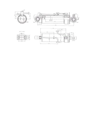 Hydraulic cylinder GTs 900-1455-81-380