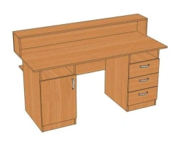Desk-benches for school libraries models S-K1, S-K2
