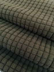 Polyester knitted fabric with addition of elastane (polyurethane) fleece Sobol, art. 30.000107