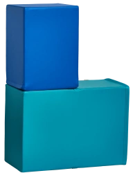 Articles for developmental and correctional classes of the trade mark Sova-Nyanka: Set of Sovoblocks (2 pieces) (sensory simulat