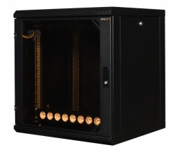 Wall mounted telecoms cupboard with removable walls. Series AB