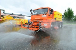 KDM76-15(on chassis 65115-50,65115-A5,dump truck KAMAZ-65115-37,65115-A5,65115-50) complete with:-Bunker ORS,RM;-Polymer tank P