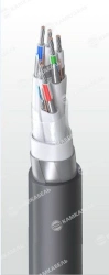 Control and monitoring cable, with tinned copper conductors and insulation made of halogen-free compositions of KUPEoBPng(A)-HF