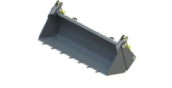 Interchangeable working bodies for universal loaders KUHN(TURS)-2000, KUHN(TURS)-1500, KUHN(TURS)-1000: jaw bucket, model