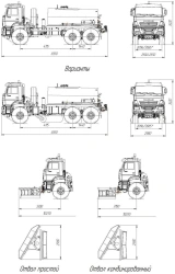 Autogoudronator AG-65222 on the basis of chassis KAMAZ-65222-53