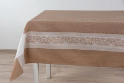 Tablecloths of half linen fabrics of trade mark TC "Bagheera"