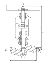 Shut-off valve (valve) 1s-11-5