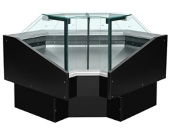 Refrigerated cabinet RIMO CUBE, model Internal angle 90°
