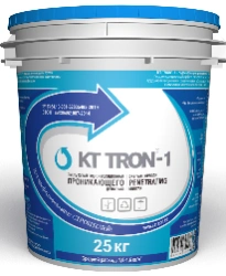 Penetrating waterproofing for concrete structures KTtron-1