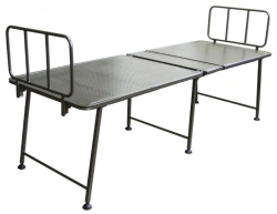 Folding medical beds according to TU 32.50.30-013-09442403-2023, version variant: Hospital folding bed KG-01.