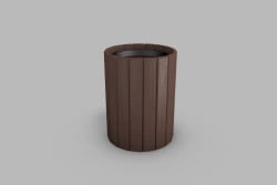 Cylinder urn with tank