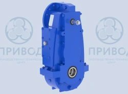 Cylindrical three-stage vertical crane gearbox B(f)(C3VC(f))-100, B(f)(C3VC(f))-125, B(f)(C3VC(f))-160, B(f)(C3VC(f))-160, B(f)(