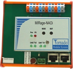 Analogue output device. 4 output unified current/voltage signals, individual galvanic isolation, power supply.