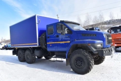 Special shift truck on URAL 4320-1951-60, 4320-1951-62, 4320-1951-70, 4320-1951-72, 4320-1951-74, 4320-6151-7 chassis.