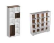 "ALTA" Tall shelving unit (without top) item MR 375