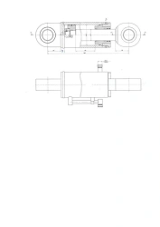 Hydraulic cylinder TL 150.43.02.000