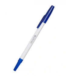 Ballpoint pen STAMM 049 standard with cap blue rod