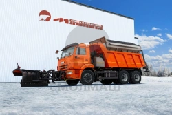 Combined road machine KDM-7881021 on the basis of a truck with a tipper body KAMAZ 65115-50, KAMAZ 65115-5H, KAMAZ 6511.