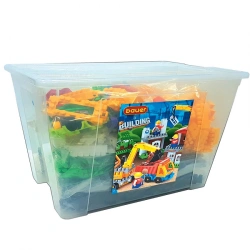 Constructor Bauer "Construction" (in container 41 l, 5 instructions, thematic stickers)
