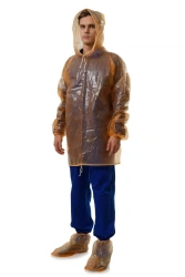 Special additional plastikatovaya clothing for protection from radioactive substances: Special jacket