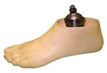 Low heel foot 9A 042 male with spherical hinge