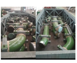 Pipelines for planned and emergency cooling of the 1st circuit and cooling of the holding basin