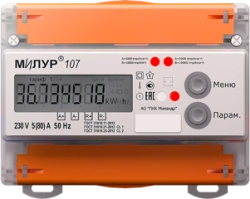 Milur 107 static single-phase electricity meter