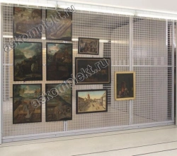 Metal mesh stand for pictures "ASKomplekt"