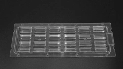 Lens for LED luminaires AMT-ST-250x90-3535-140