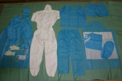 General surgical kit, made of nonwoven materials, disposable sterile according to TU 9398-009-55694047-2012