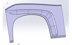 5299230-5402505-52/B Right rear arch panel