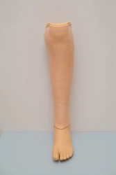 Tibial prosthesis for bathing
