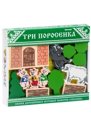 Constructor "Fairy Tales" "Three Little Pigs" (31 pieces) Item No. 453-5