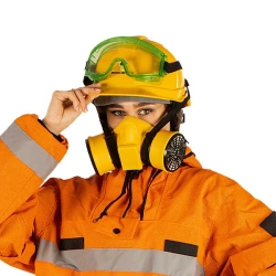 Gas smoke protection respirator GDZR "Chance" with replaceable filters of SXCOP2 NR brand