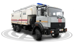 Command and staff vehicle, modification 578217 based on KAMAZ 43118-A5, KAMAZ 43118-RR, KAMAZ 43118-RS, KAMAZ 43118-50 chassis