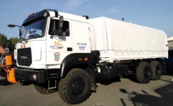 Container truck model 545301 (020-SA-10-02) on URAL chassis 5557-1151-60,-62,-70,-72,-74,-76; 5557-4151-78,-80,-82,-84; 5557-615