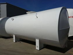Horizontal steel tank of 5 m3 volume type RGS-5