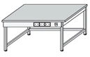Electrified laboratory assistant's table SL-10