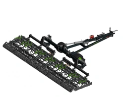 Aggregate carrier with AN-10-PAV levelling tillage unit